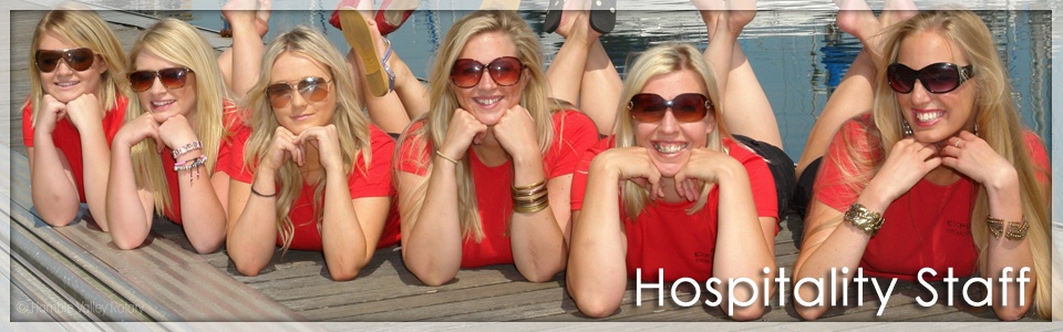 Exposure - Hospitality Staff for you business event or open day